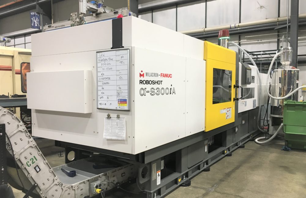 New 330 Ton Milacron Fanuc Roboshot Aug 2018